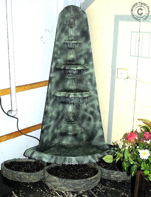 3 Tier Corner Wall Fountain